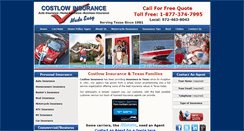 Desktop Screenshot of costlowinsurance.com